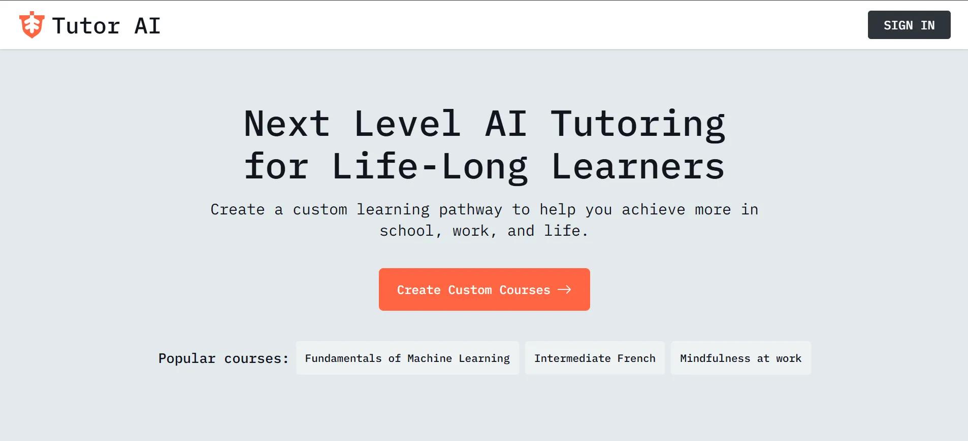 Tutor AI Tutor AI