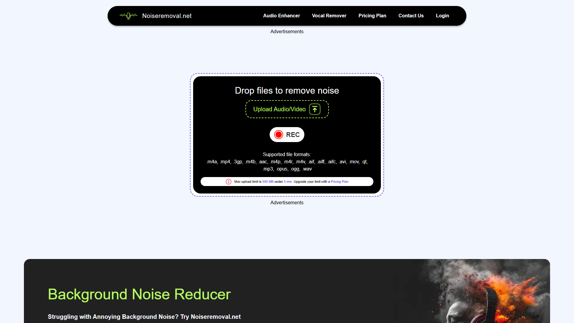 Noiseremoval.net Noiseremoval.net