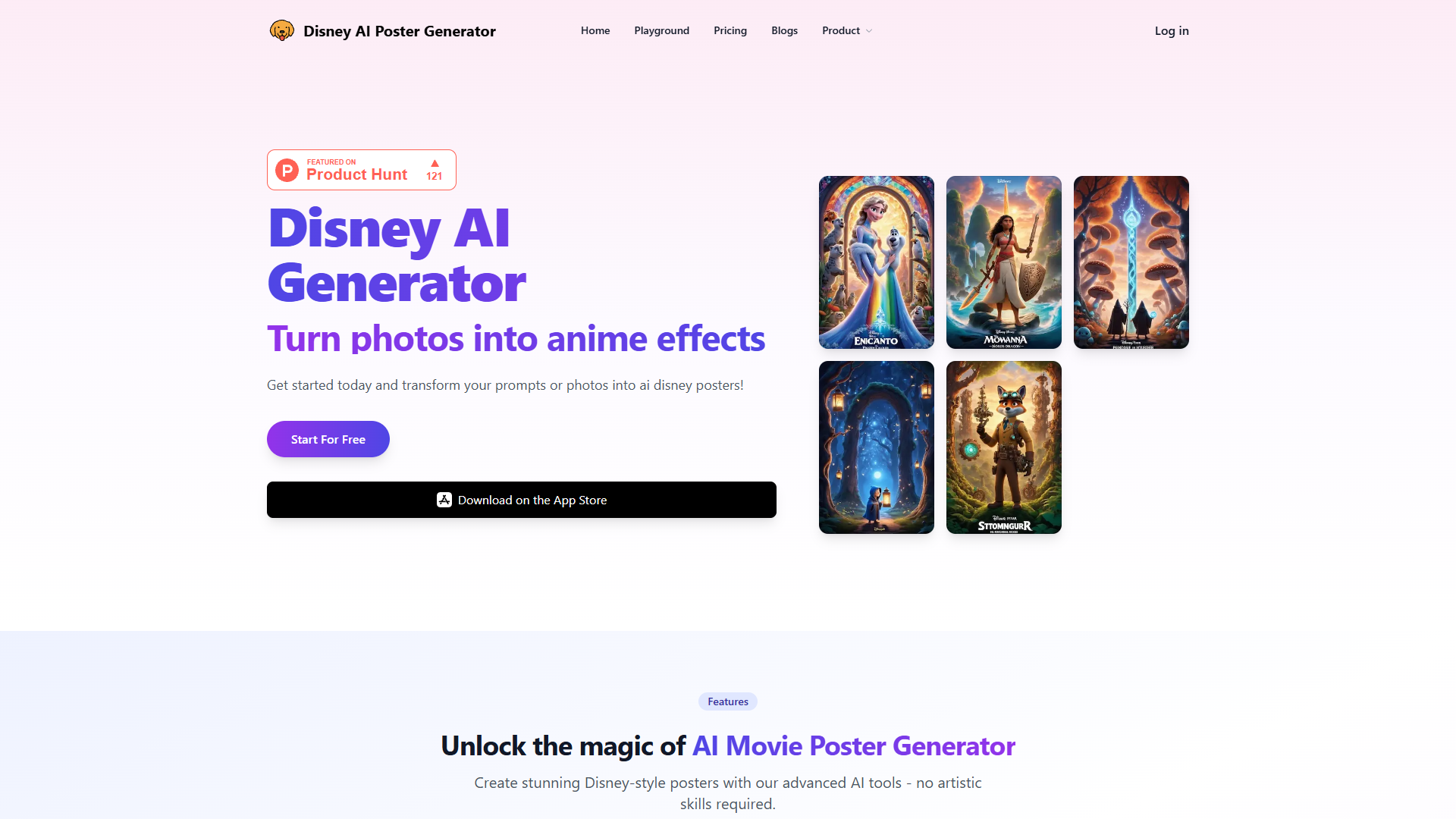 Disney AI Poster Disney AI Poster