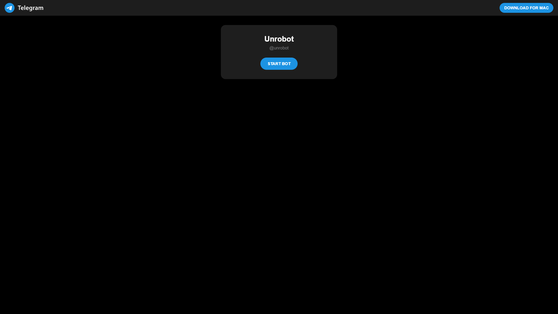 Unrobot Unrobot