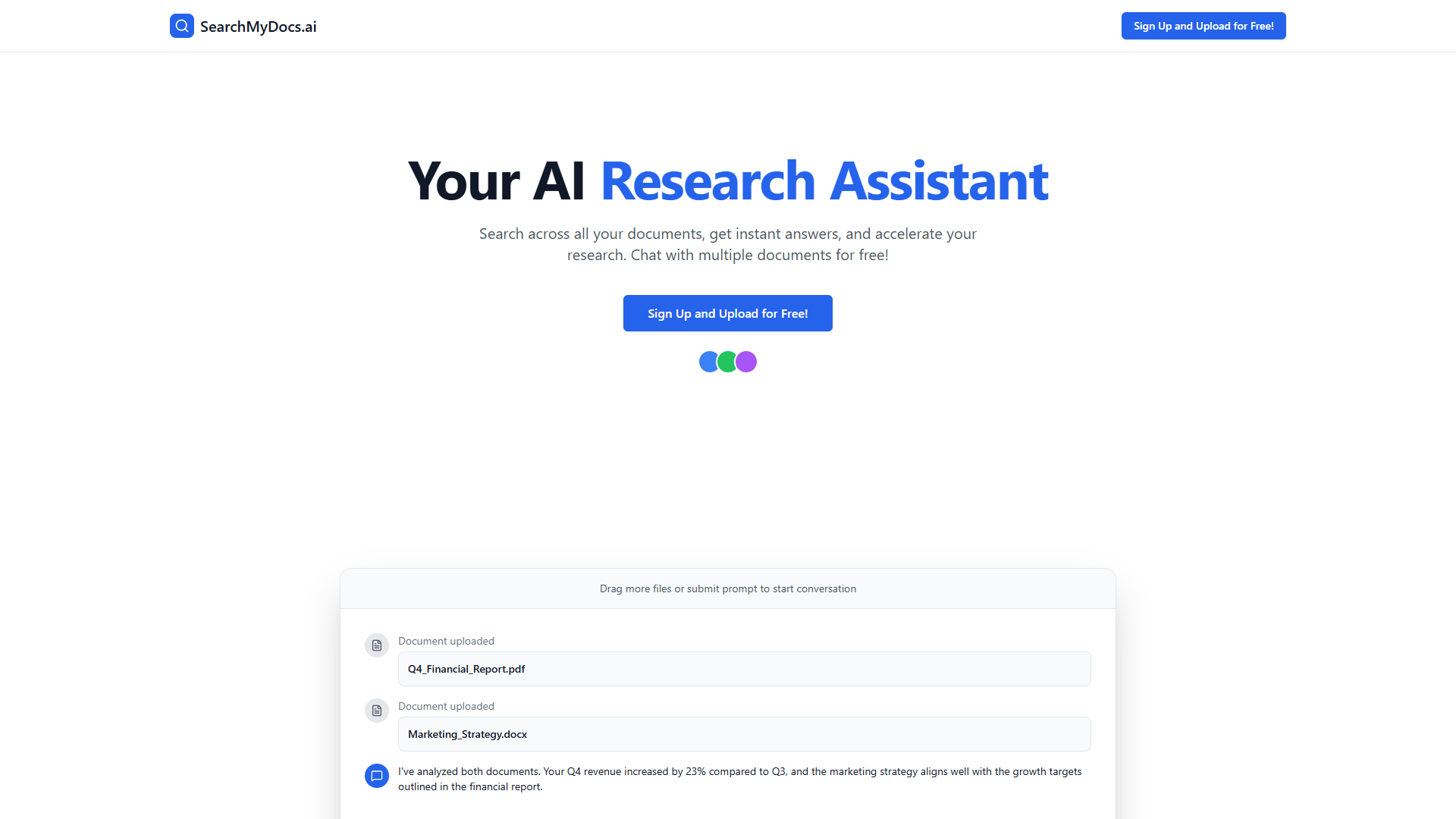 SearchMyDocs.ai SearchMyDocs.ai