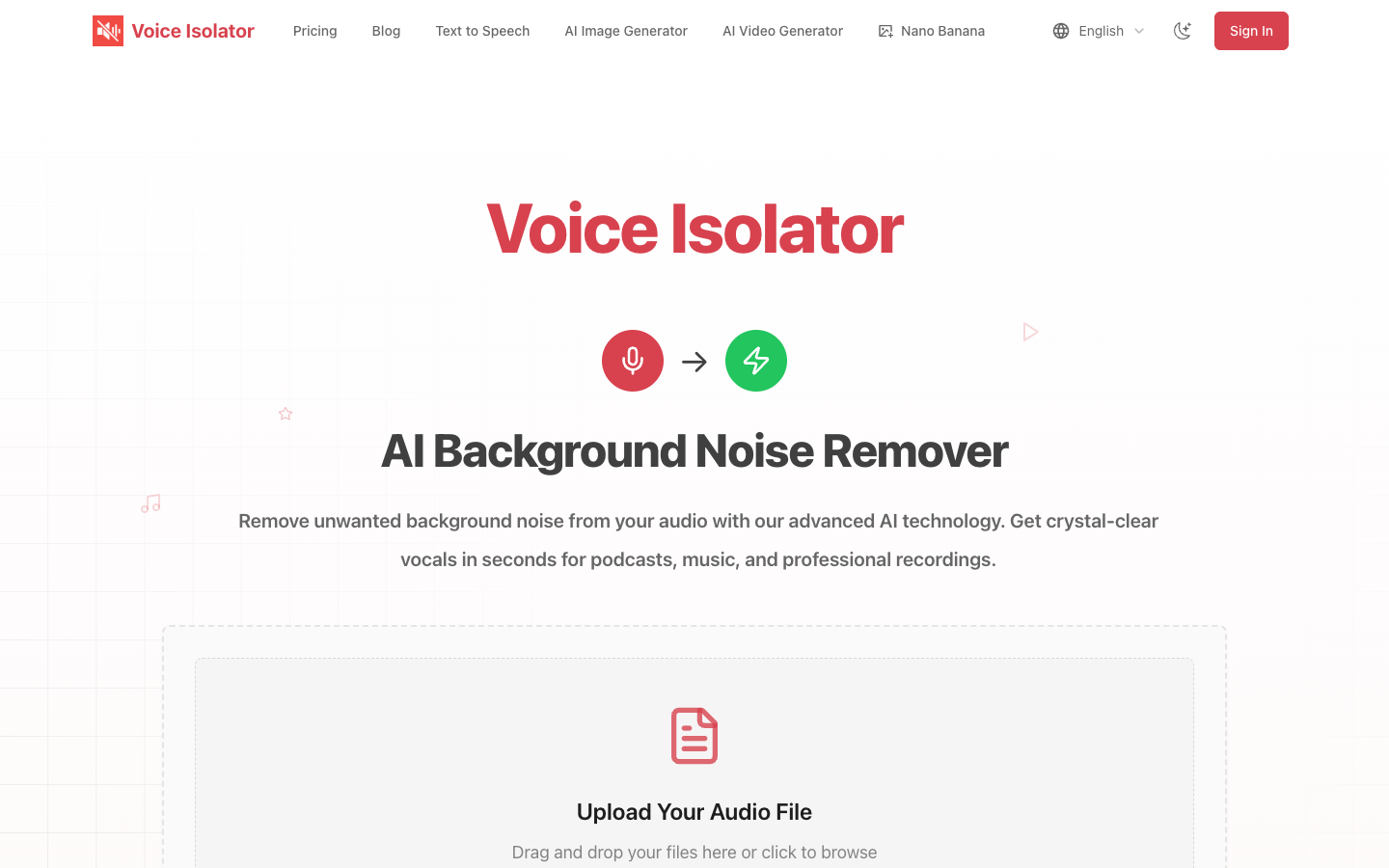 Voice Isolator Voice Isolator