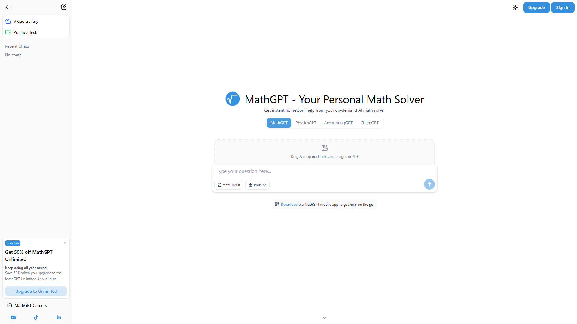 MathGPT MathGPT