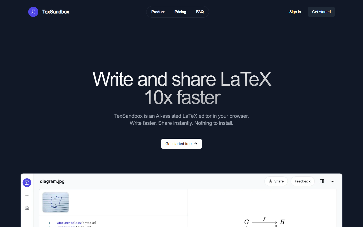 TexSandbox TexSandbox
