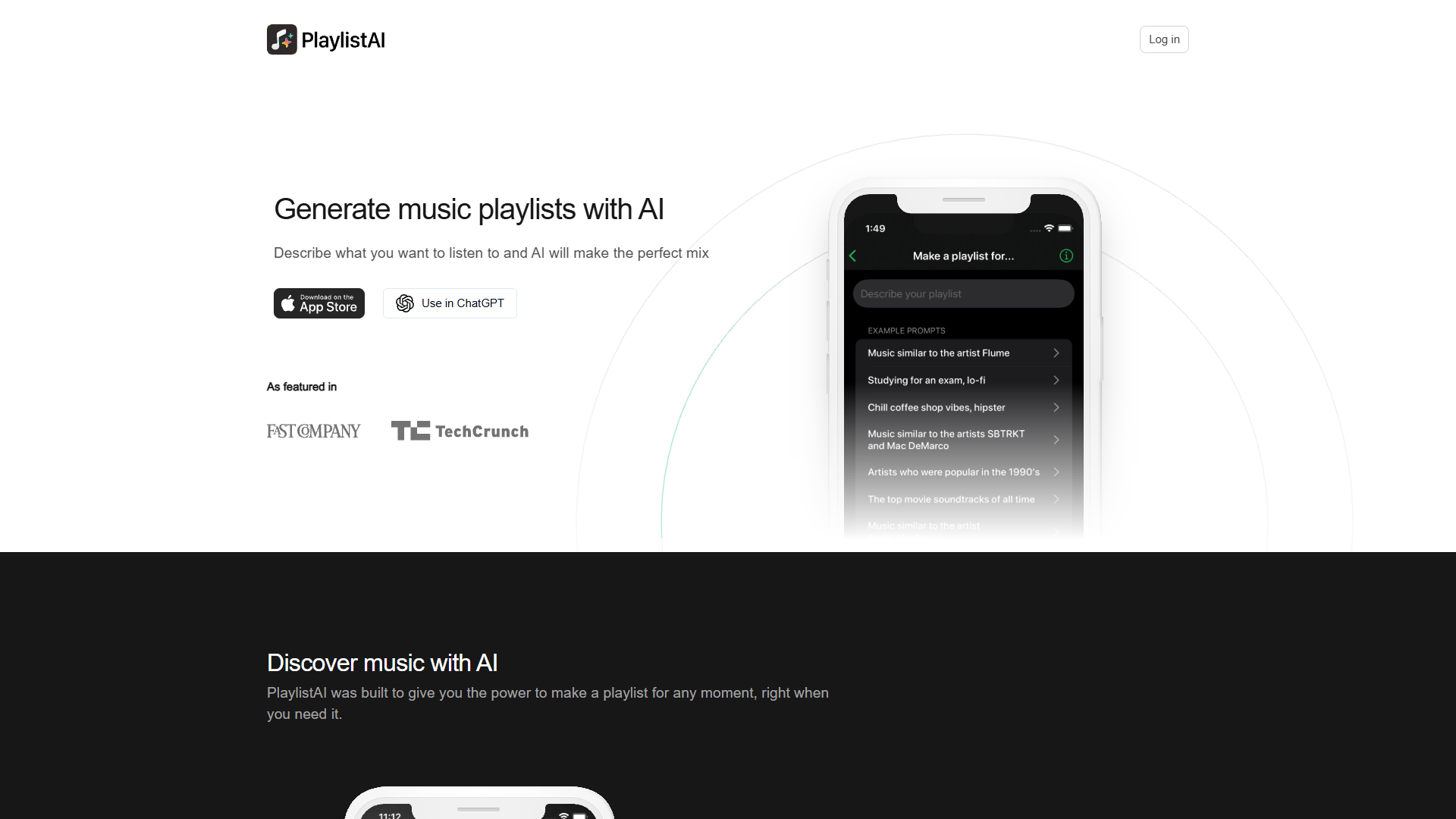 PlaylistAI — AI Playlist Maker PlaylistAI — AI Playlist Maker