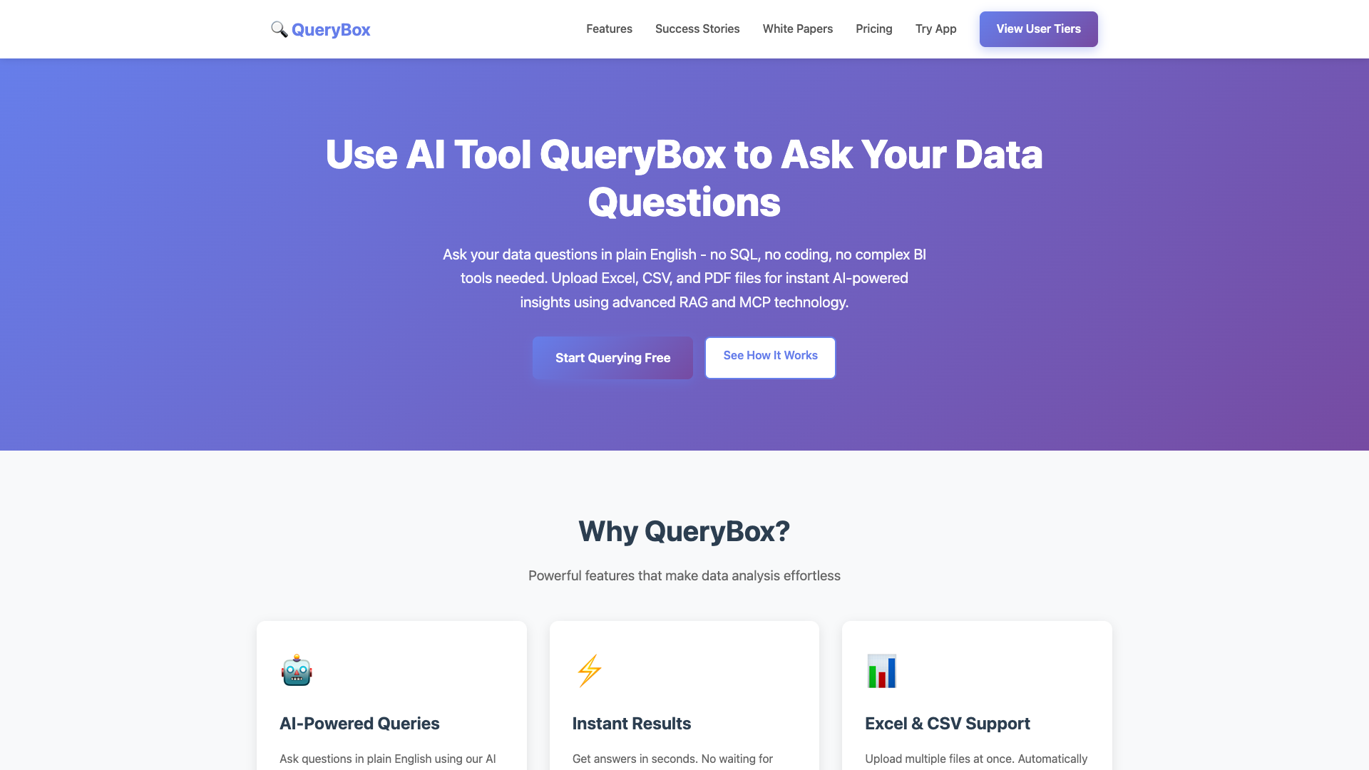 QueryBox QueryBox