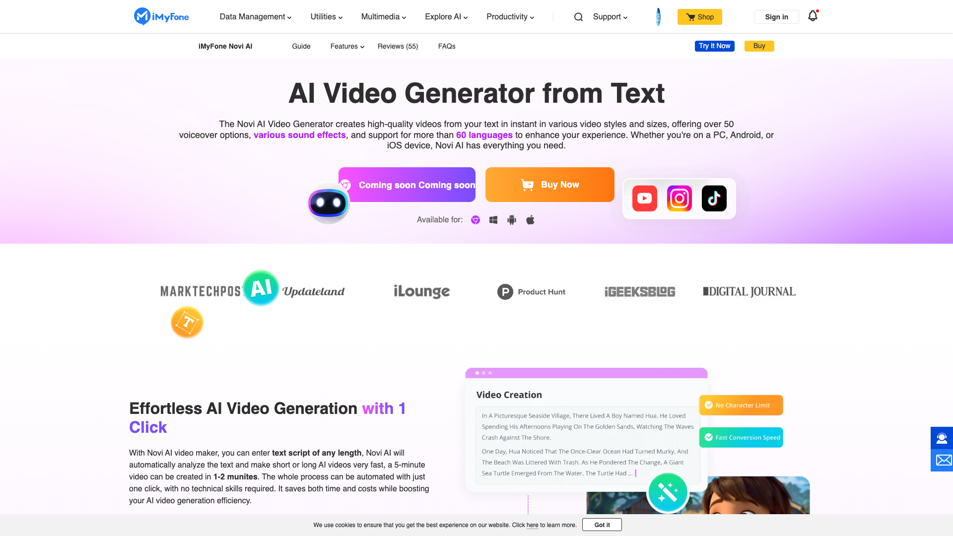 iMyFone Novi AI iMyFone Novi AI