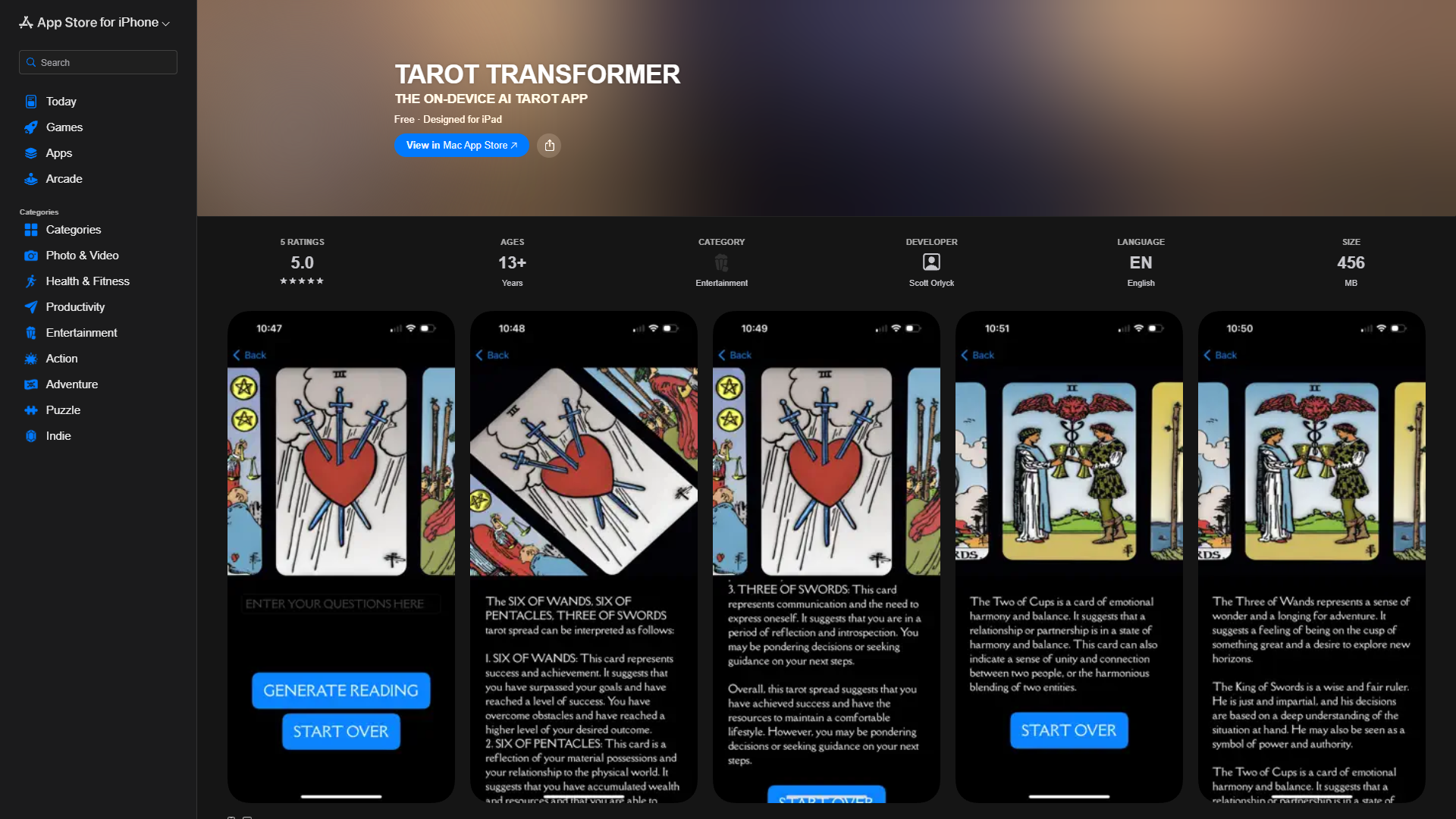 TAROT TRANSFORMER TAROT TRANSFORMER