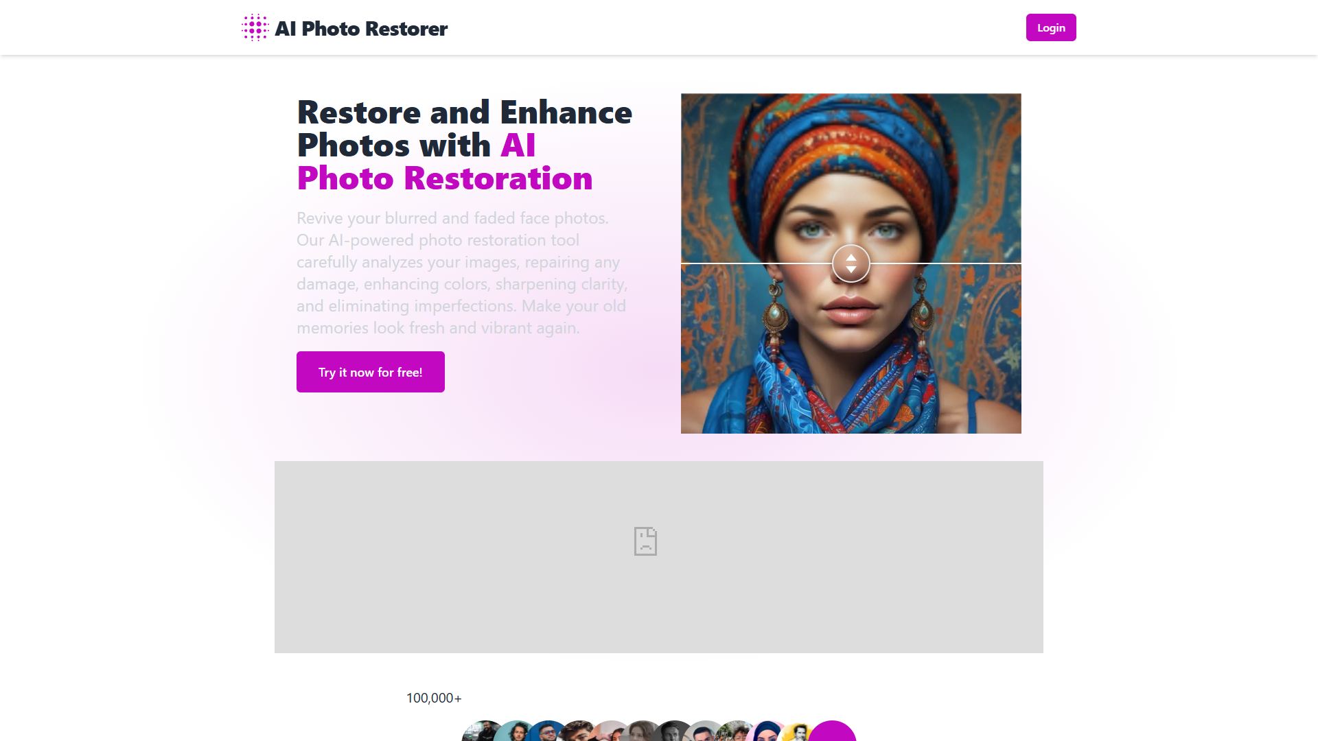 AI Photo Restorer AI Photo Restorer