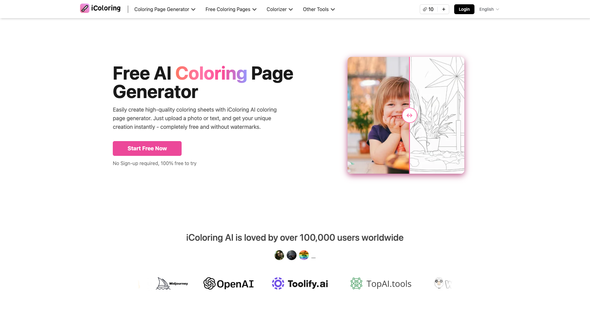 iColoring AI iColoring AI