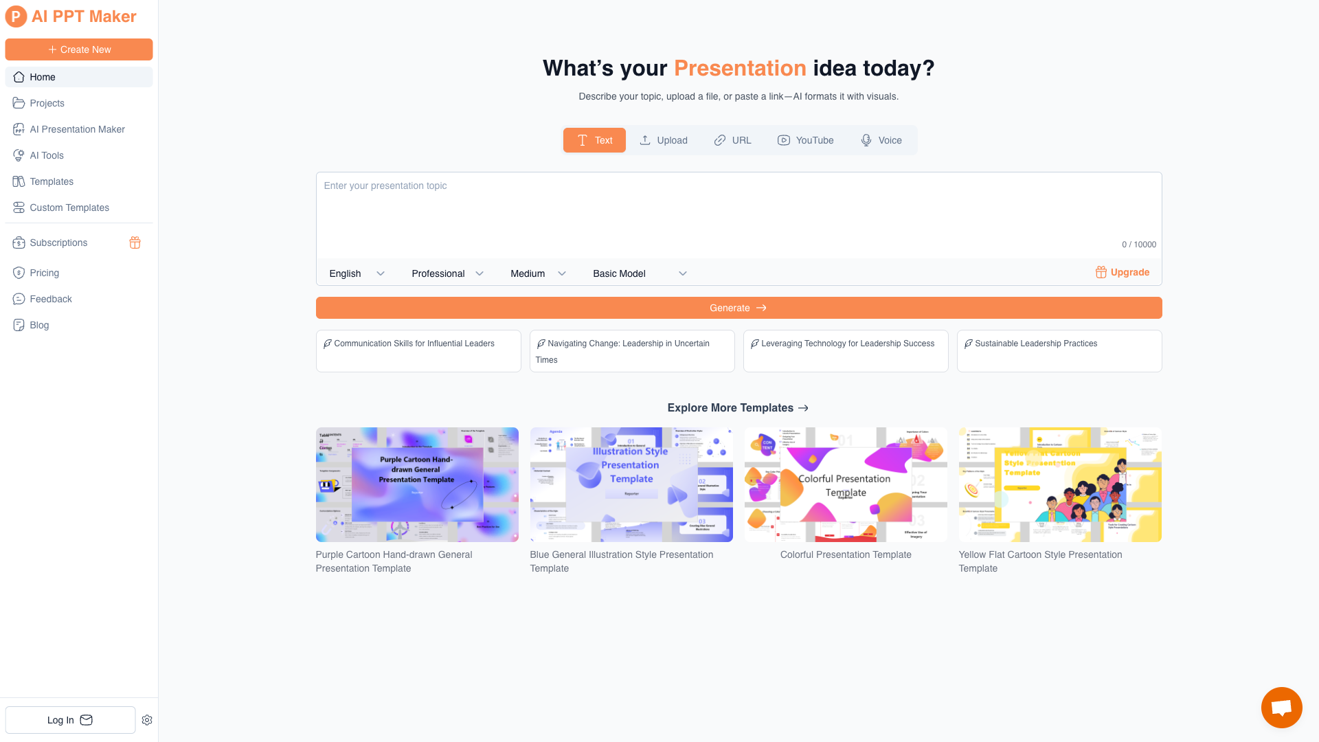AI PPT Maker AI PPT Maker