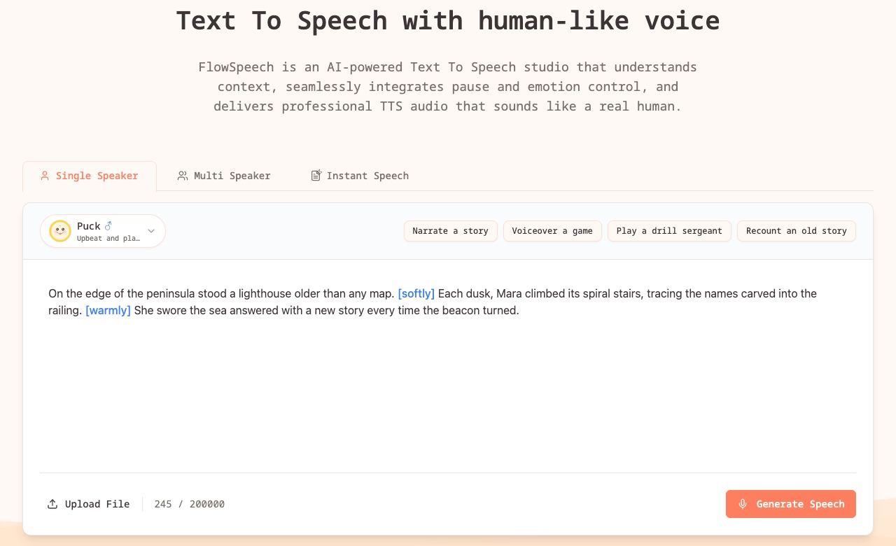 FlowSpeech FlowSpeech