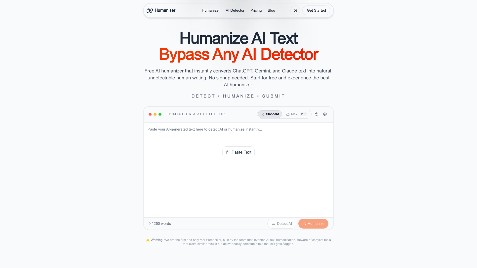 Humaniser Humaniser