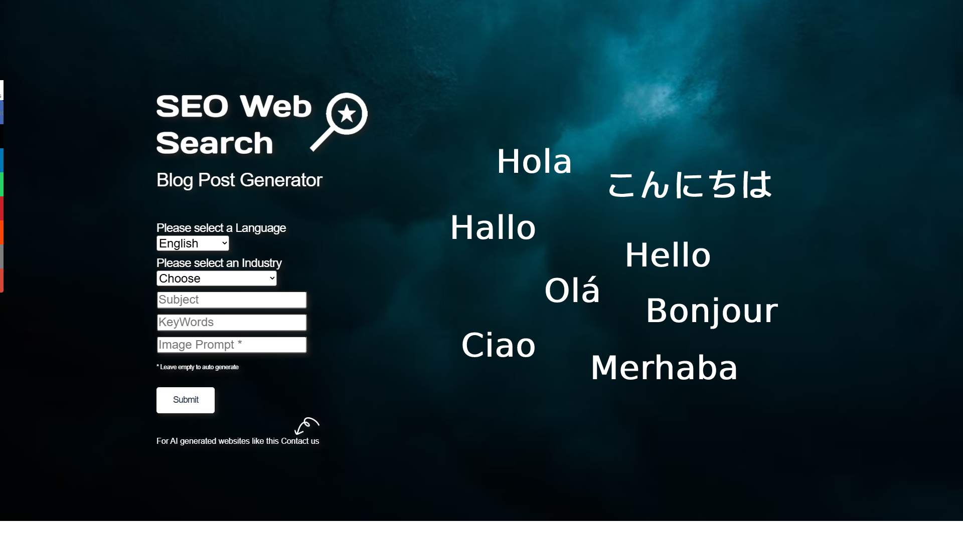 Blog Post Generator Blog Post Generator