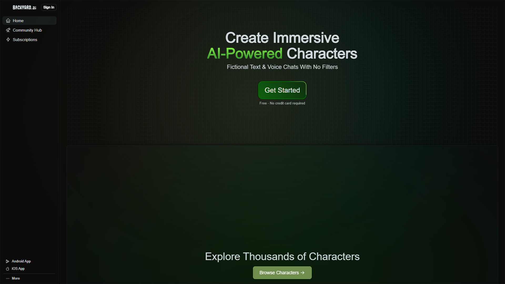 Backyard AI Backyard AI