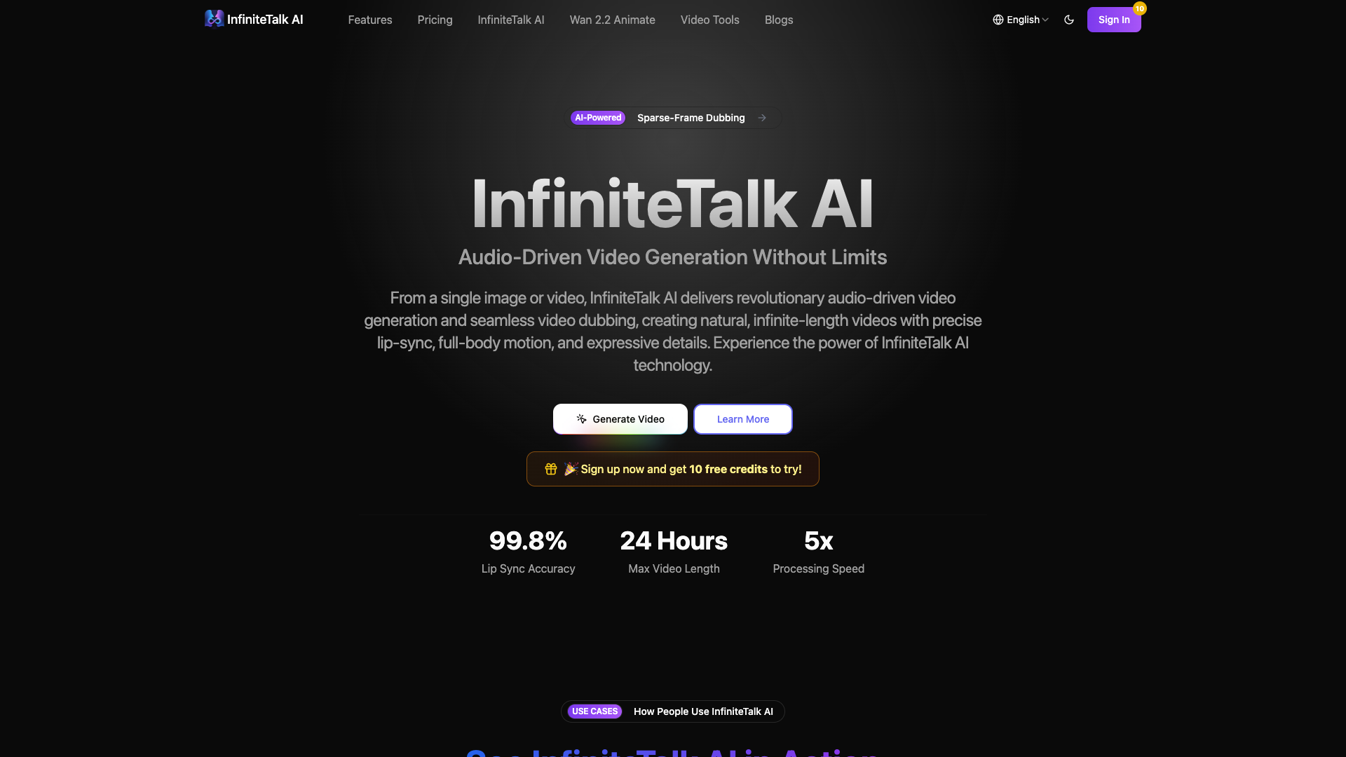 InfiniteTalk AI InfiniteTalk AI
