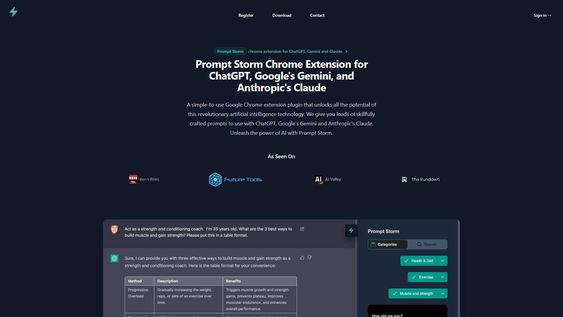 Prompt Storm Prompt Storm