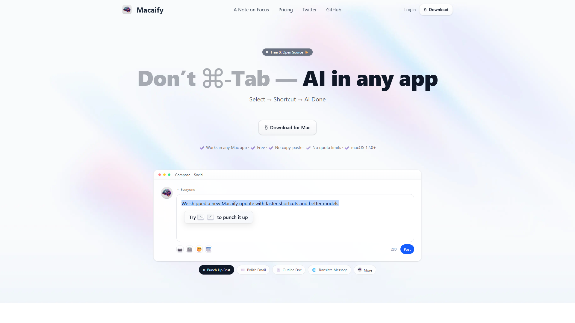 Macaify Macaify