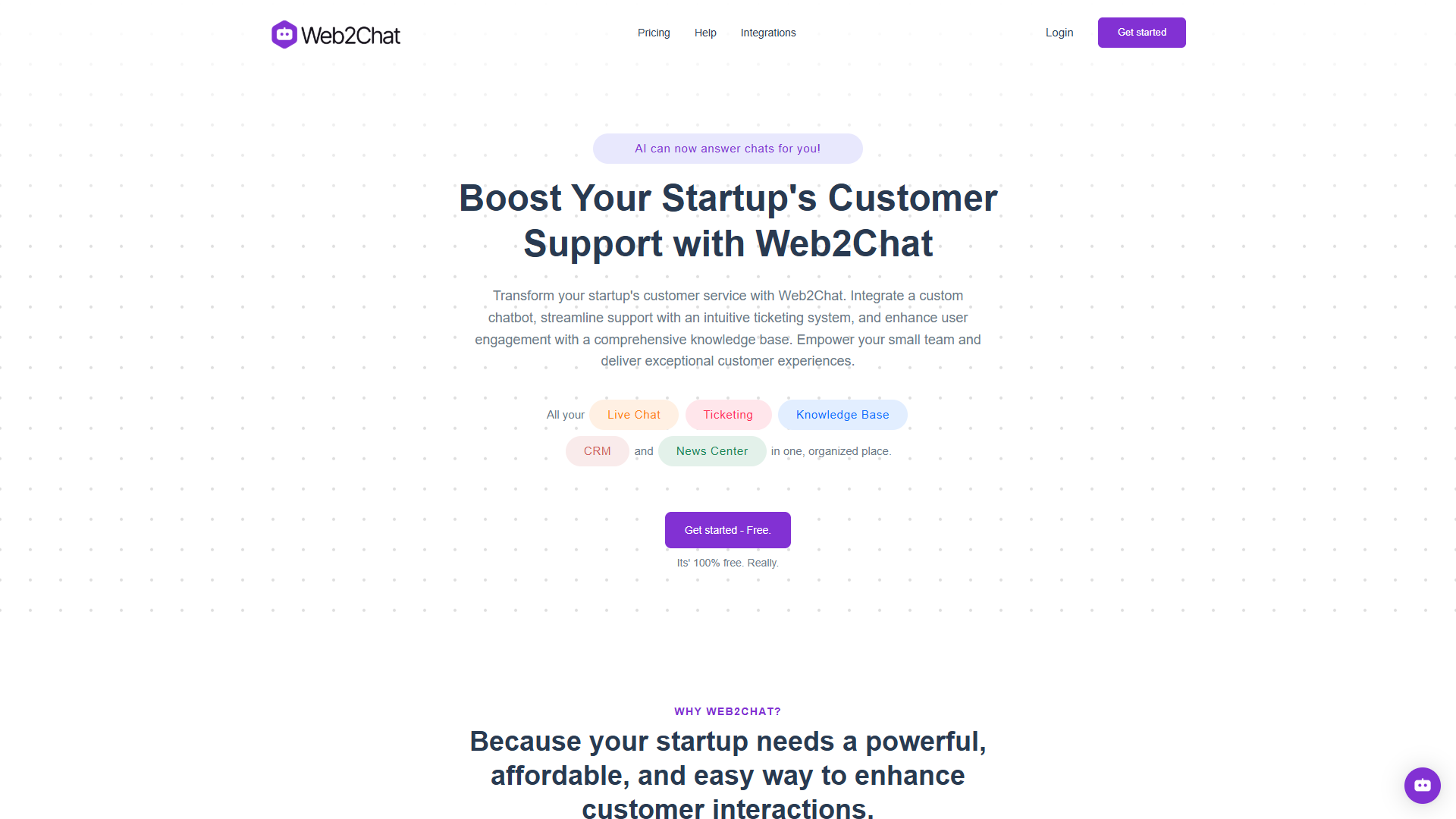 Web2Chat Web2Chat