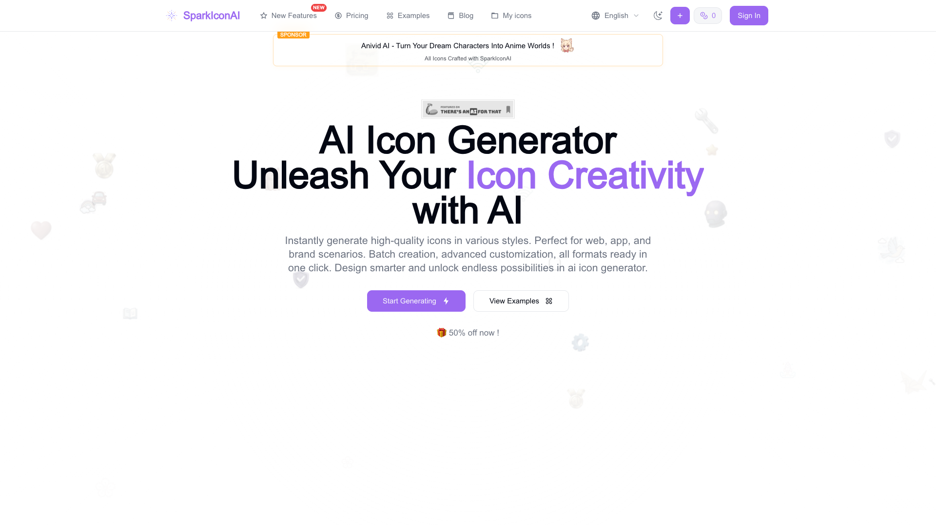 SparkIcon AI SparkIcon AI
