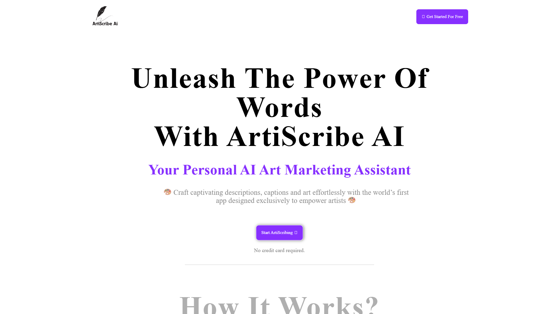ArtiScribe AI ArtiScribe AI