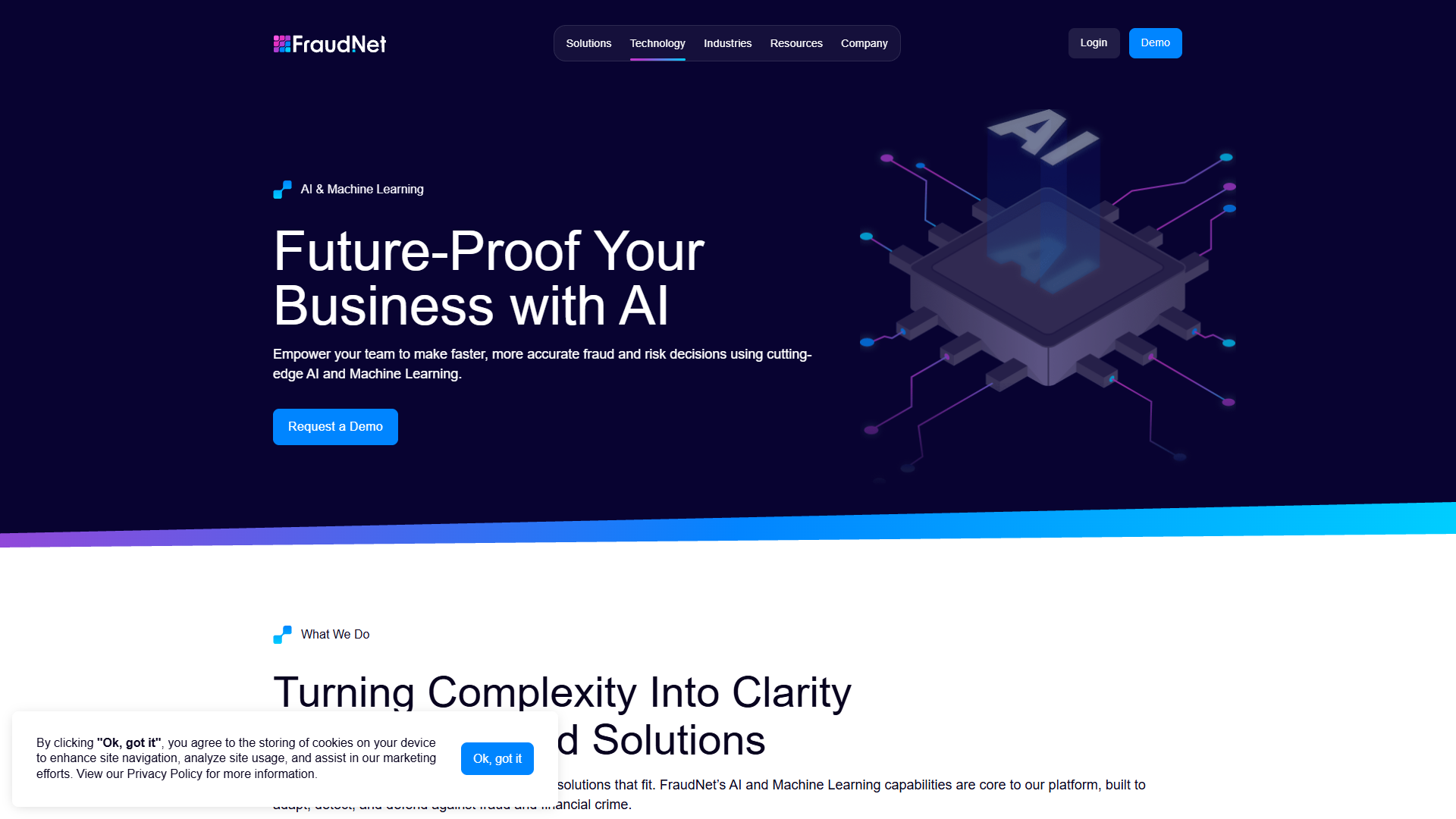 FraudNet AI & Machine Learning FraudNet AI & Machine Learning