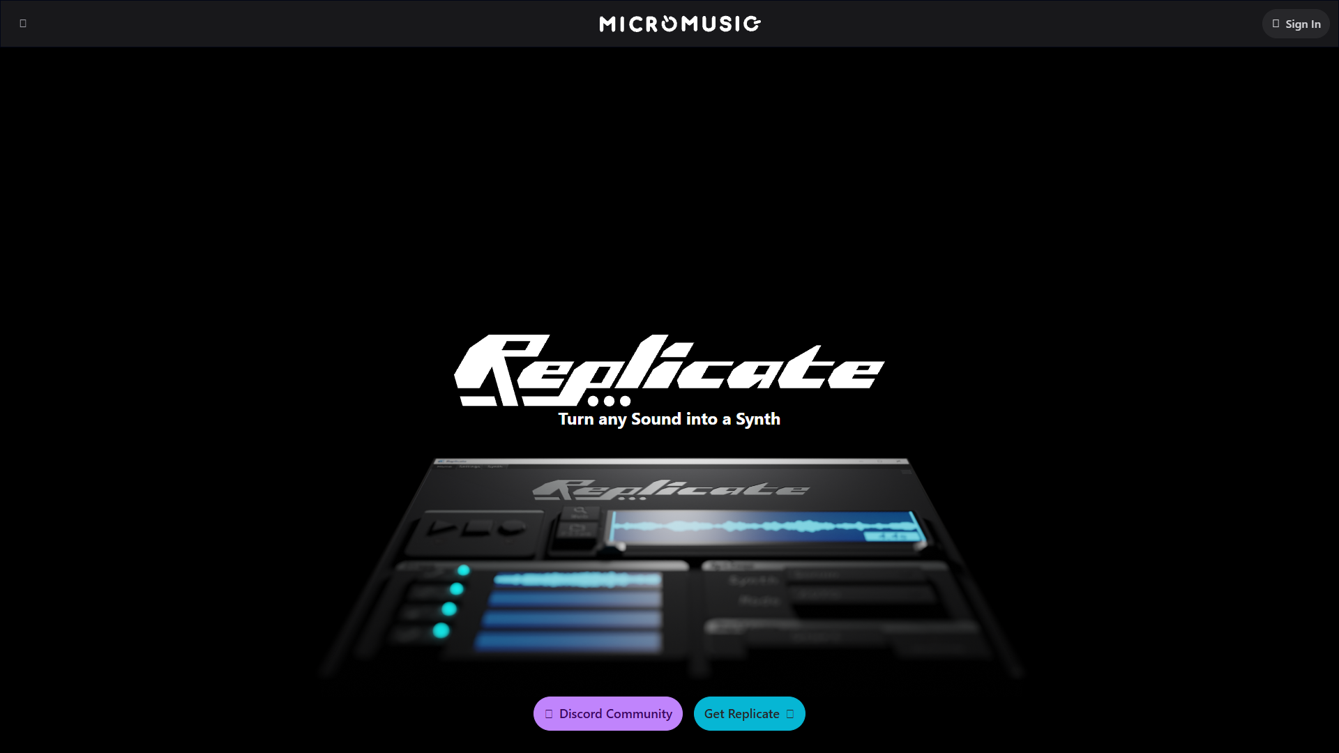 MicroMusic Replicate MicroMusic Replicate
