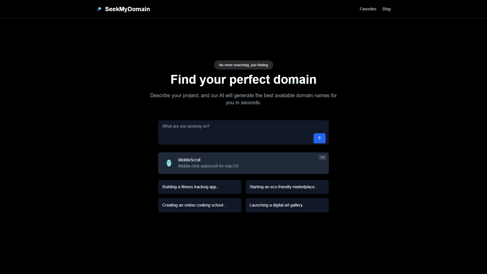 SeekMyDomain SeekMyDomain