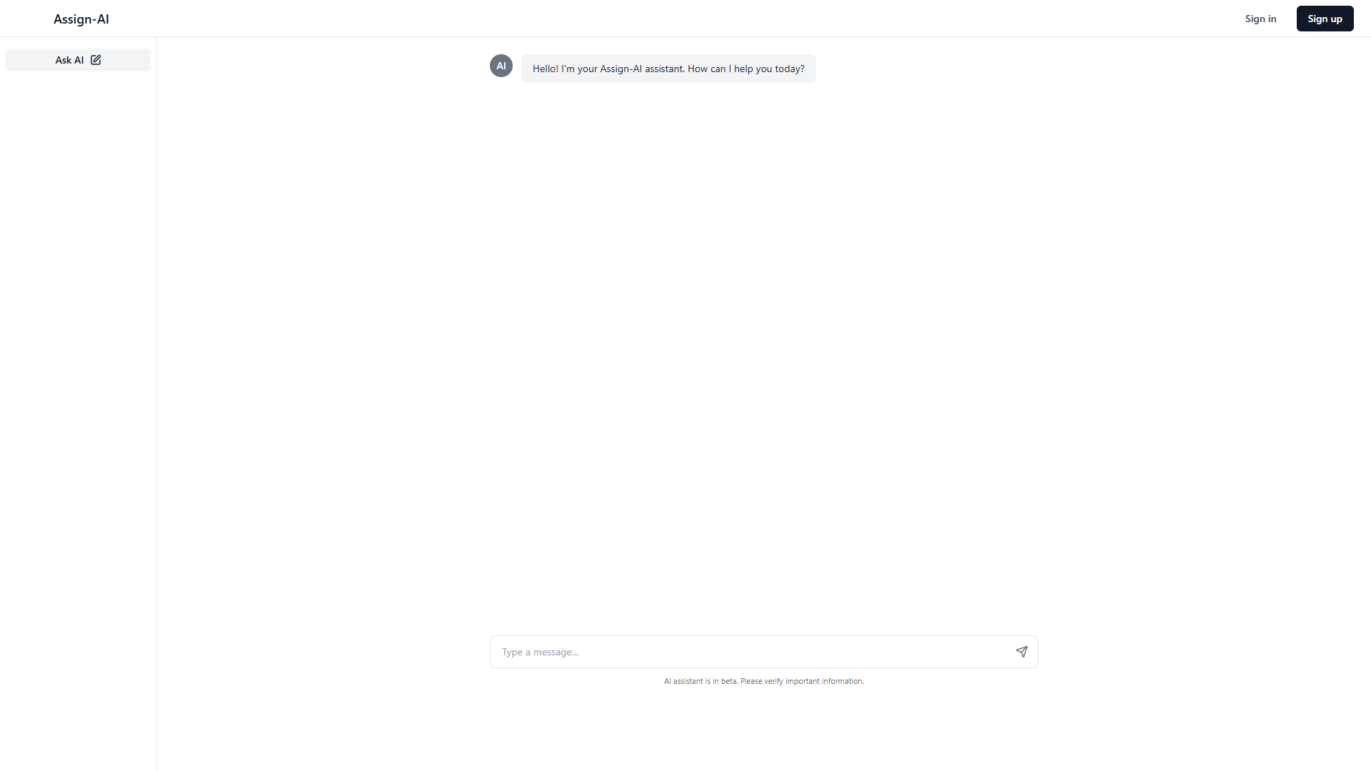 Assign AI Assign AI