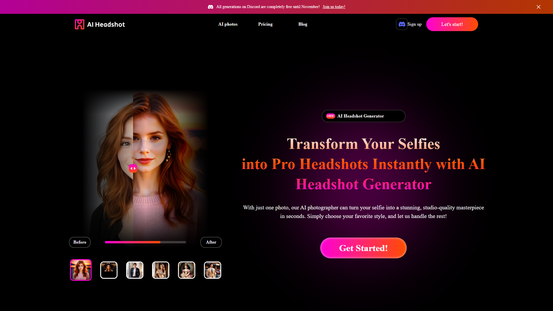 AI Headshot Generator AI Headshot Generator
