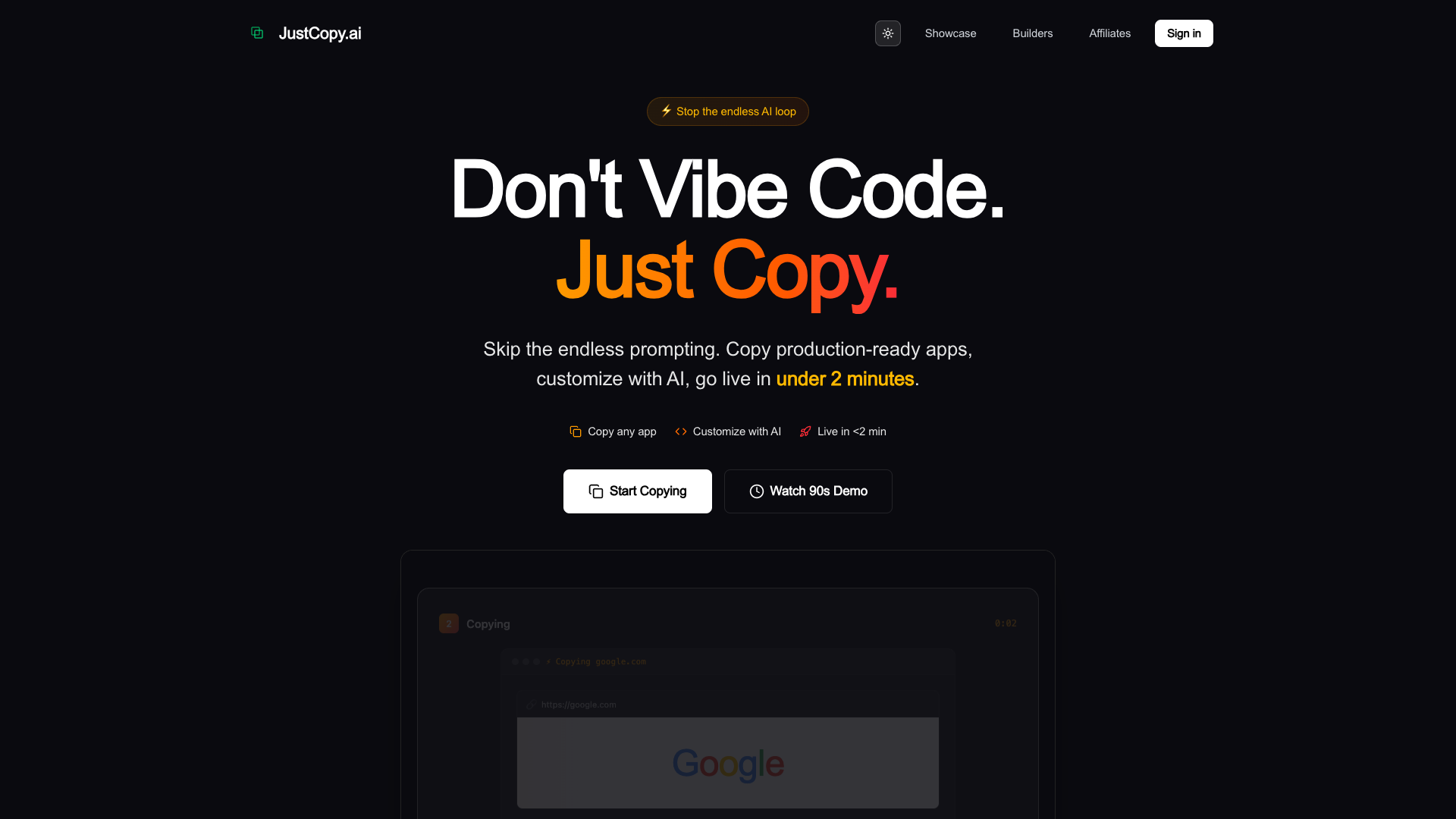 JustCopy.ai JustCopy.ai