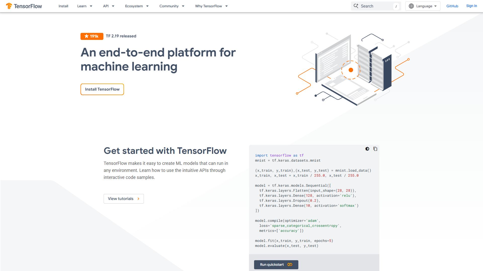 TensorFlow TensorFlow