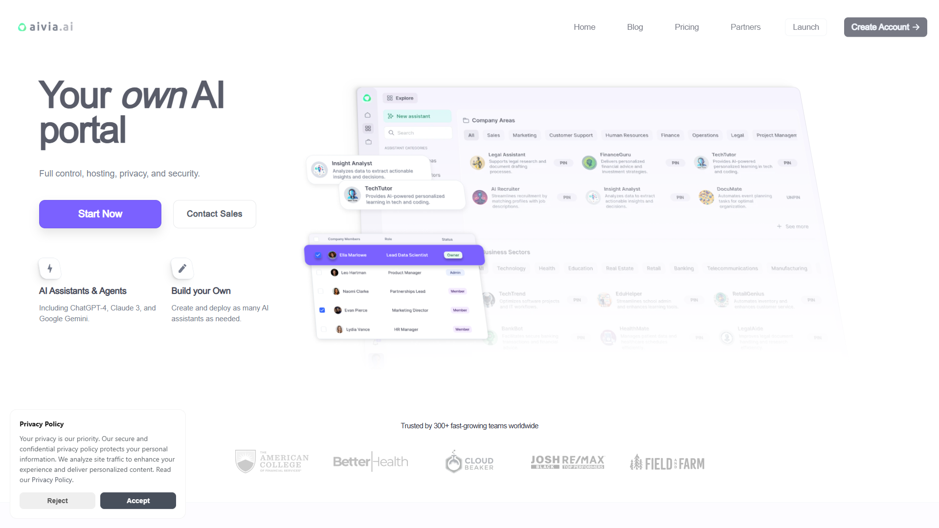 Aivia AI for Business Aivia AI for Business