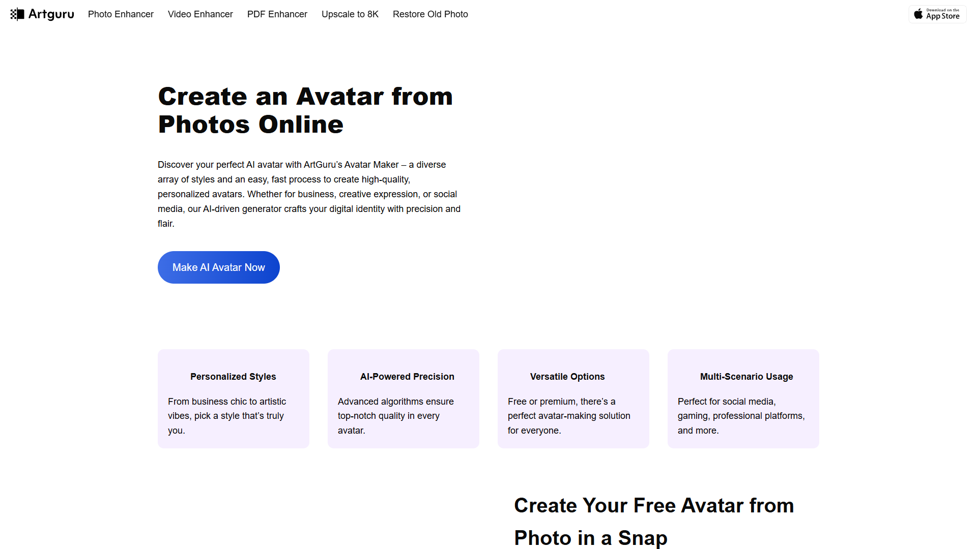 ArtGuru AI Avatar Maker ArtGuru AI Avatar Maker