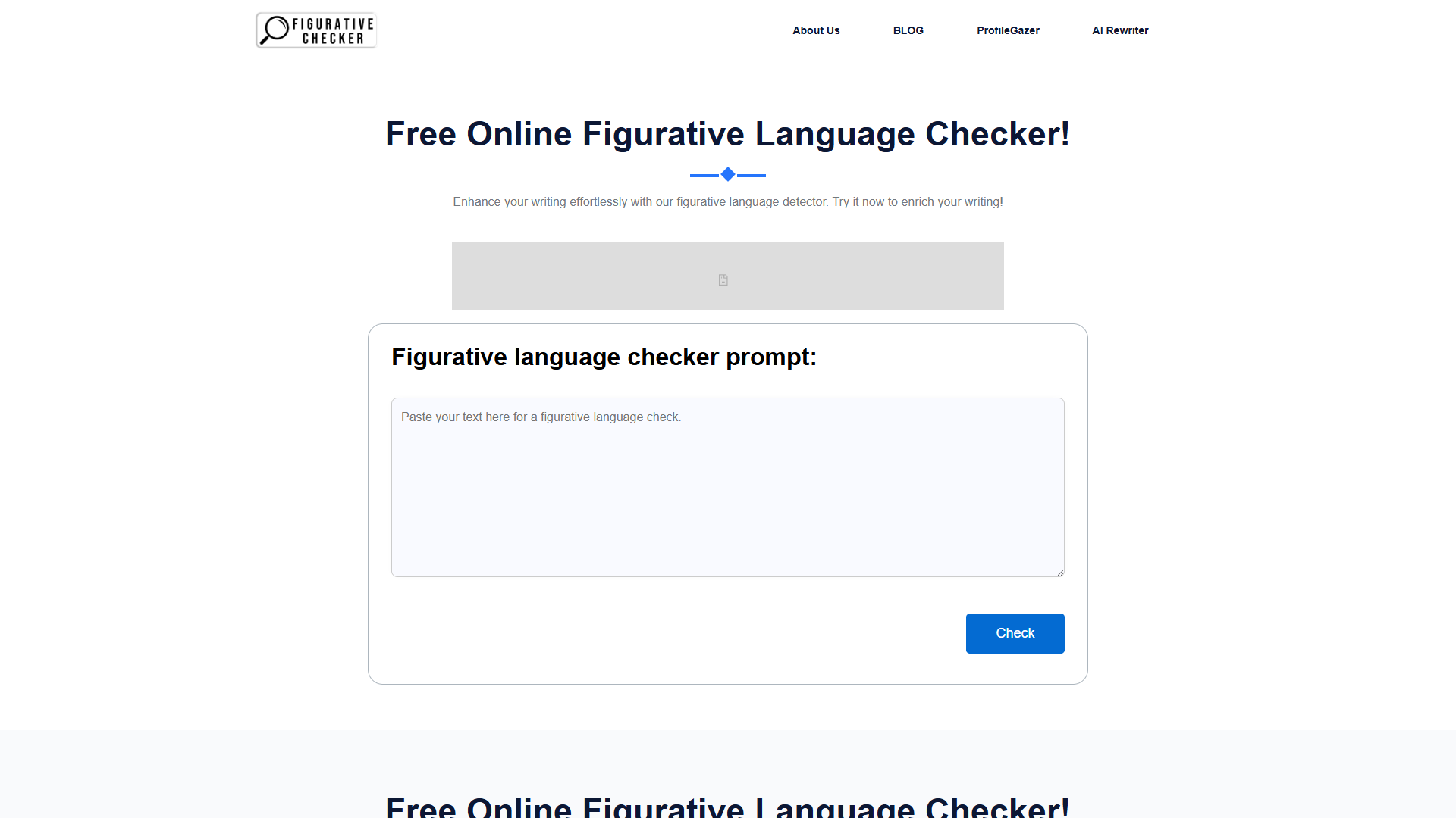 Figurative Checker Figurative Checker