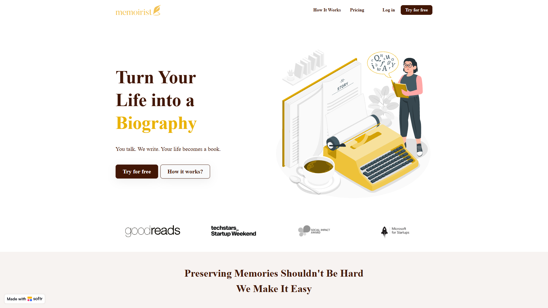 Memoirist Memoirist
