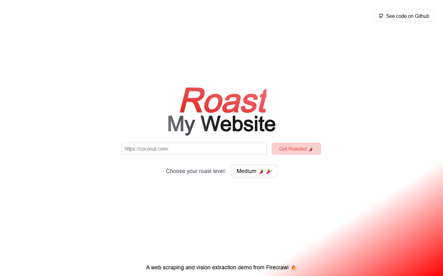 Roast My Website Roast My Website