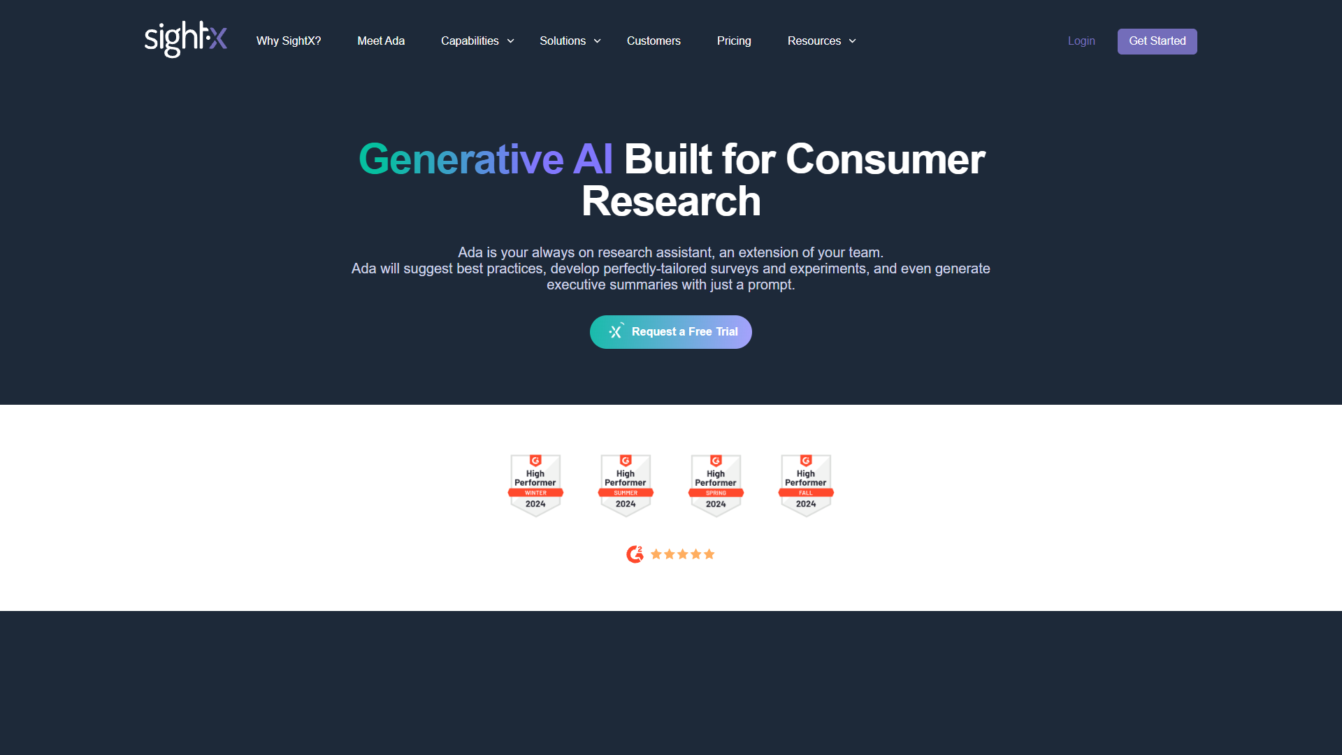 SightX Ada — Generative AI Consultant SightX Ada — Generative AI Consultant