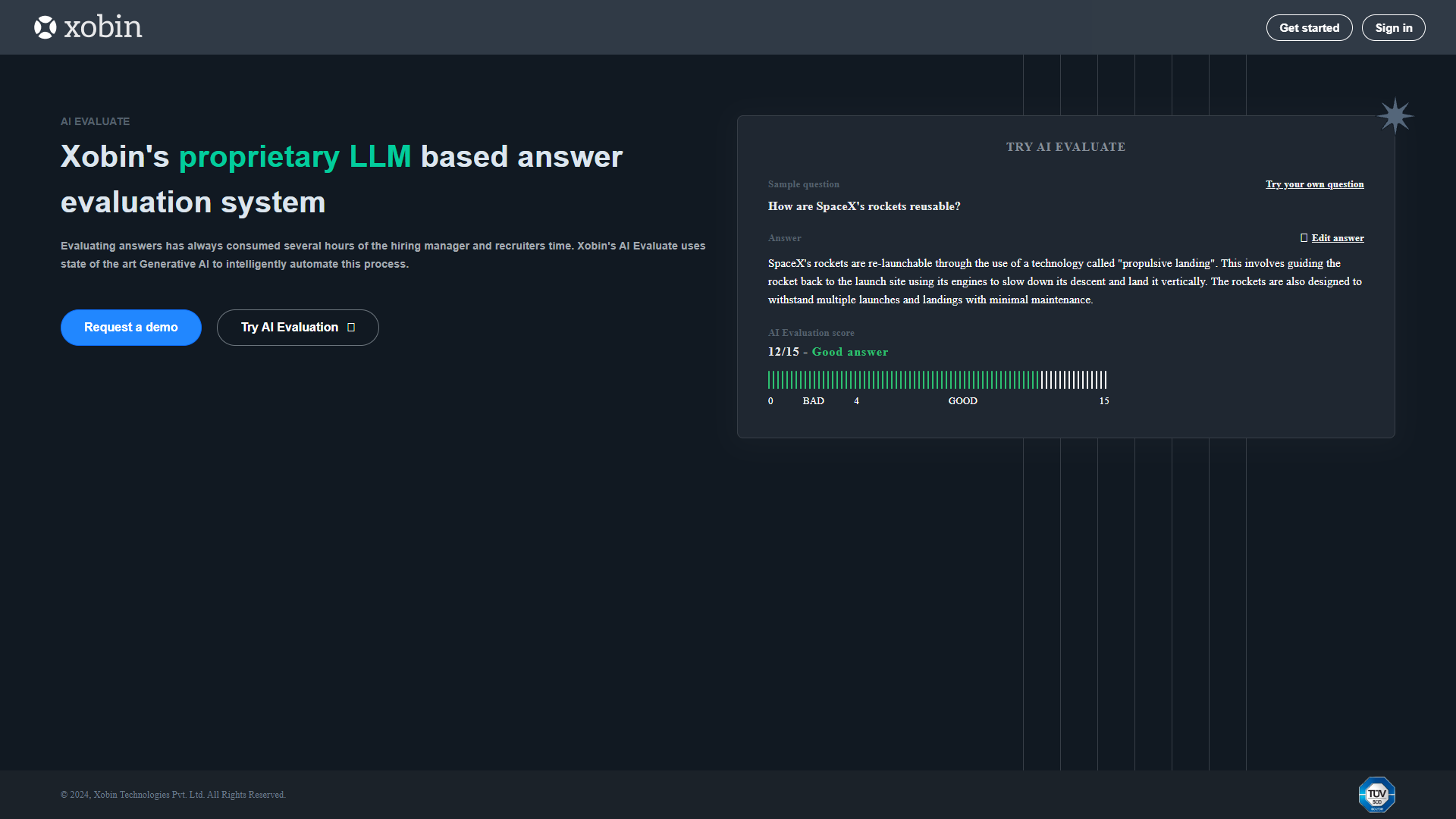 Xobin AI Evaluate Xobin AI Evaluate