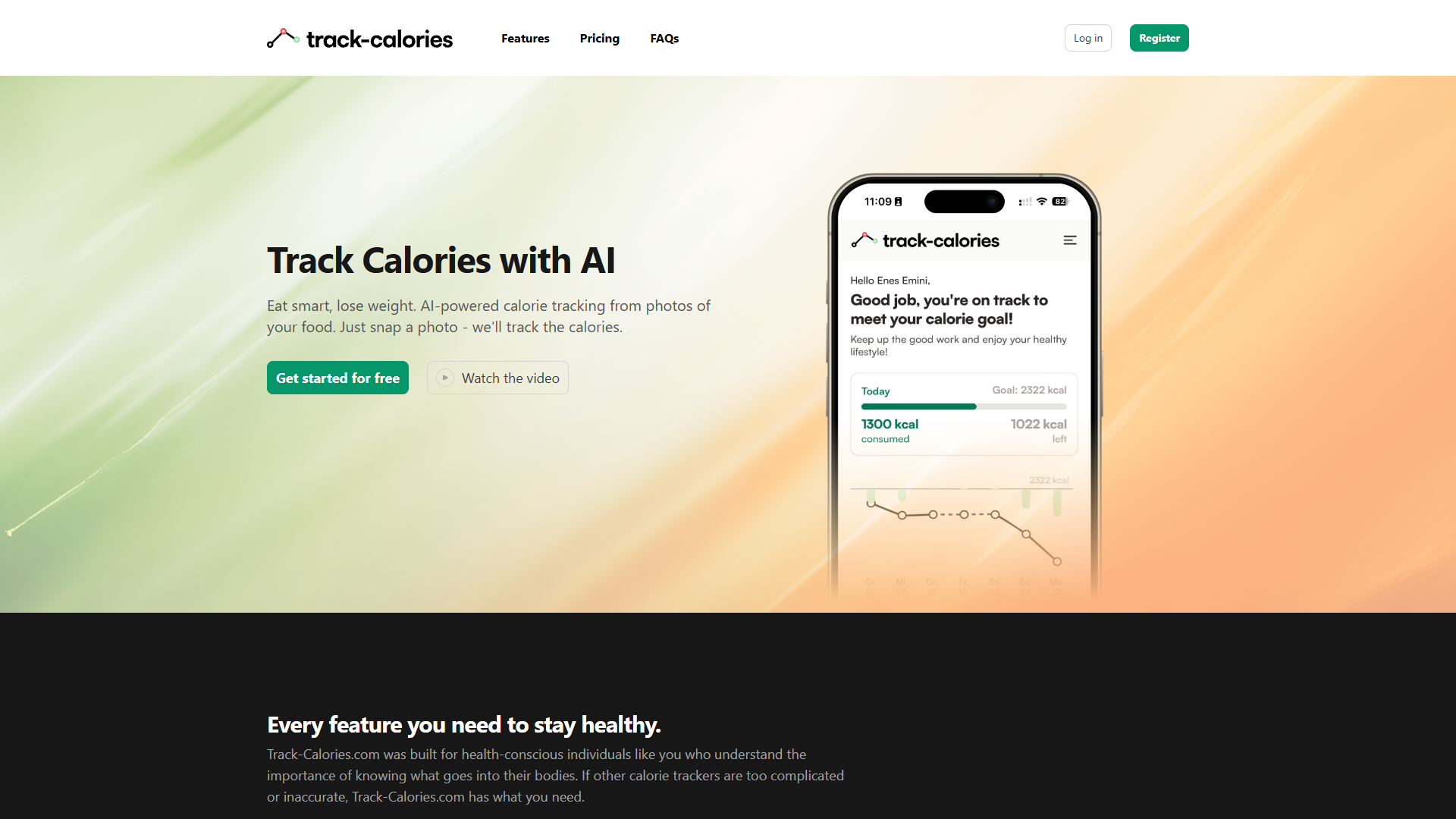 Track Calories Track Calories