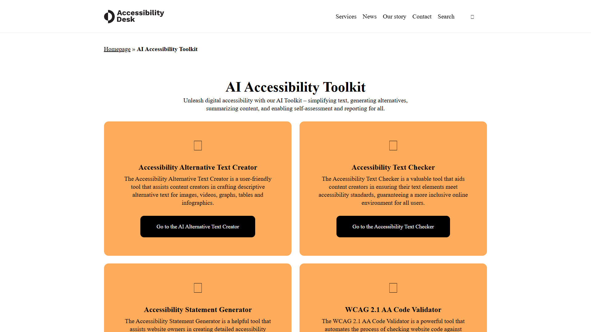 AI Accessibility Toolkit AI Accessibility Toolkit