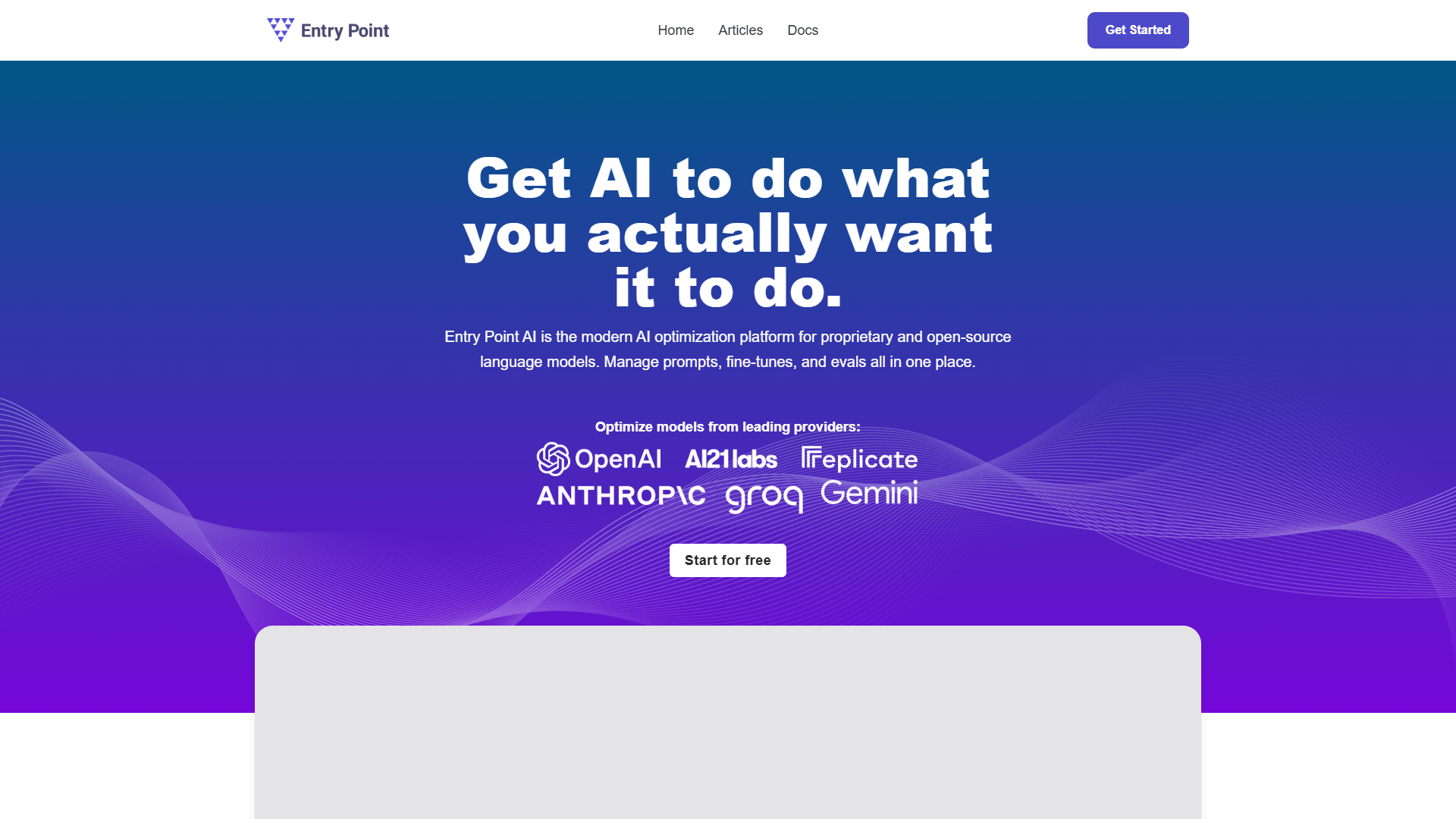 Entry Point AI Entry Point AI