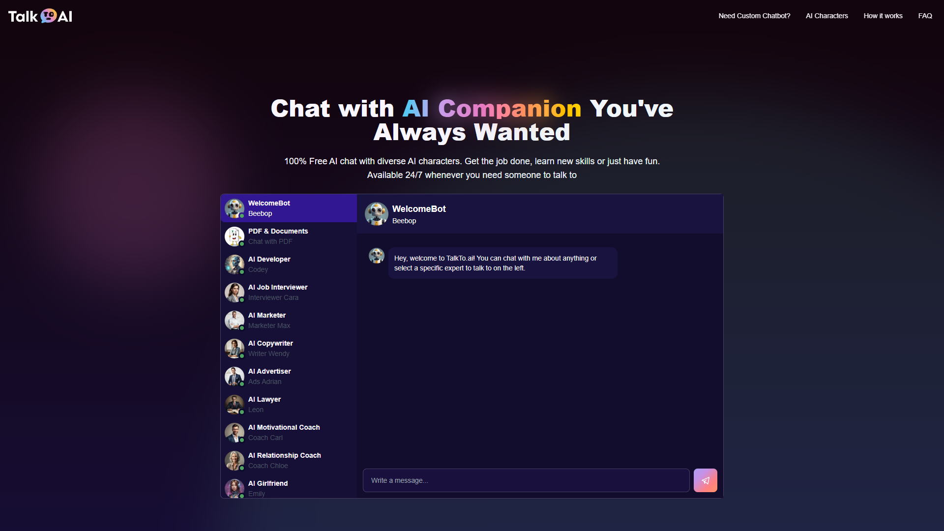 TalkTo AI TalkTo AI