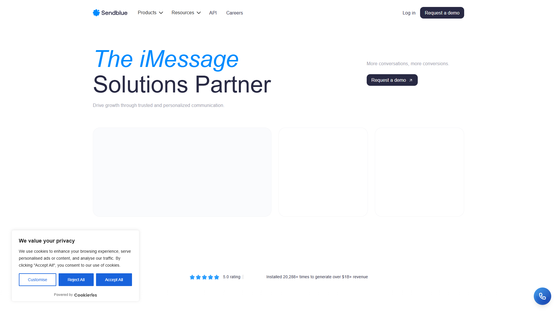 Sendblue iMessage for Business Sendblue iMessage for Business