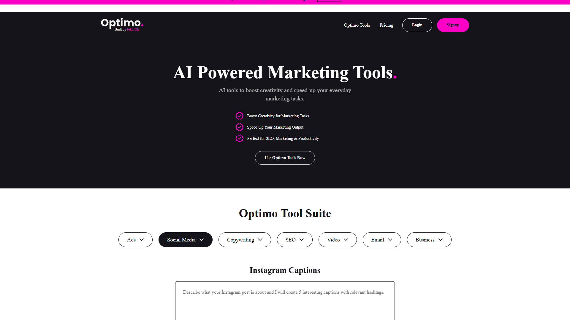 Optimo Optimo