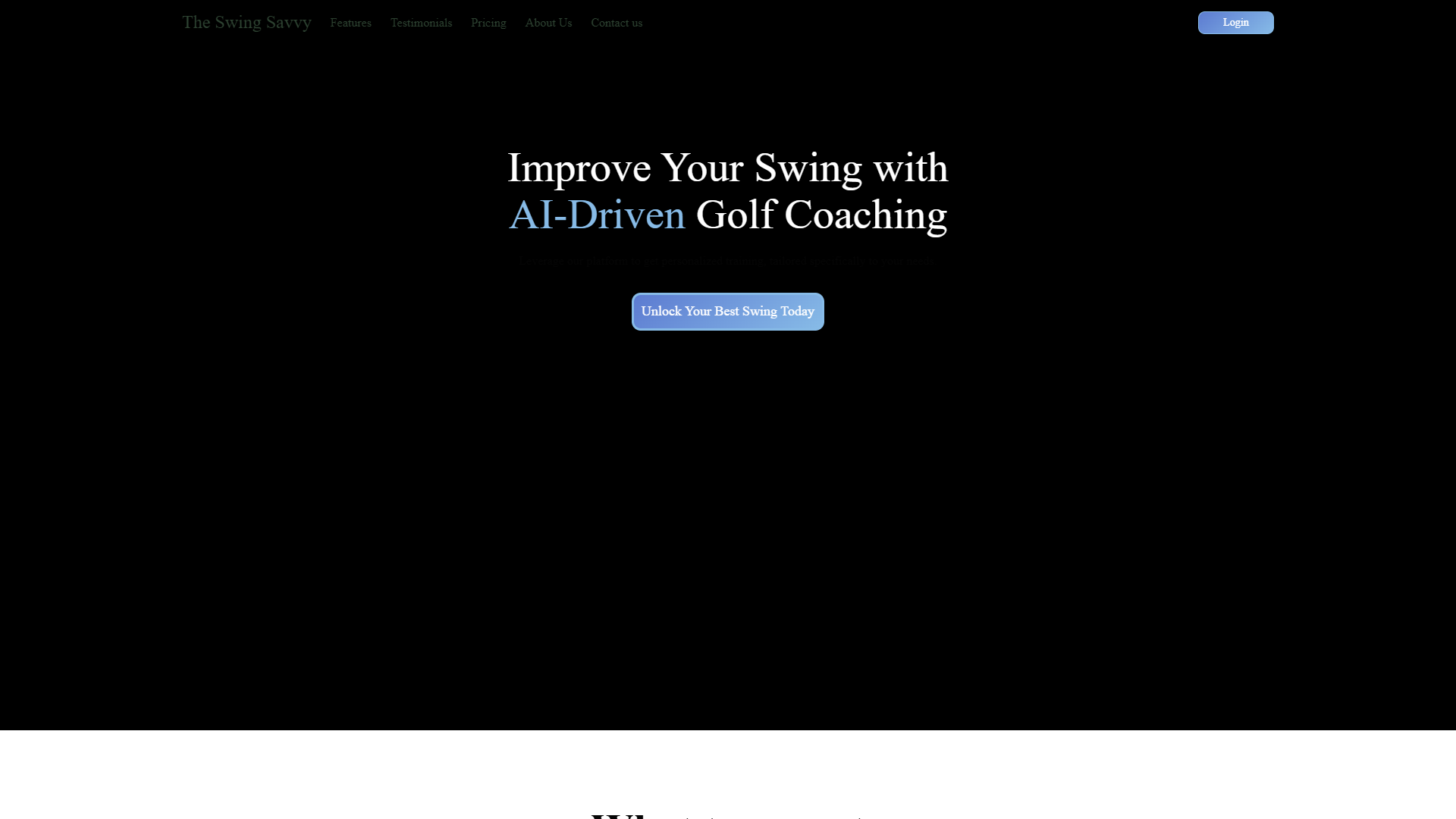 The Swing Savvy The Swing Savvy