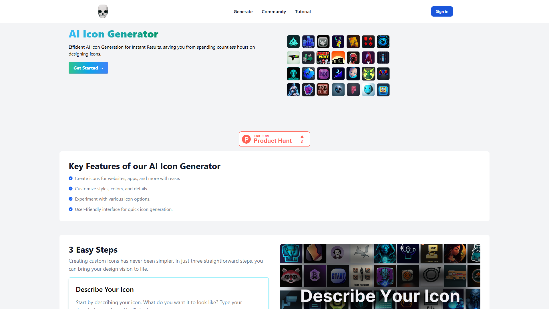 AI Icon Generator AI Icon Generator