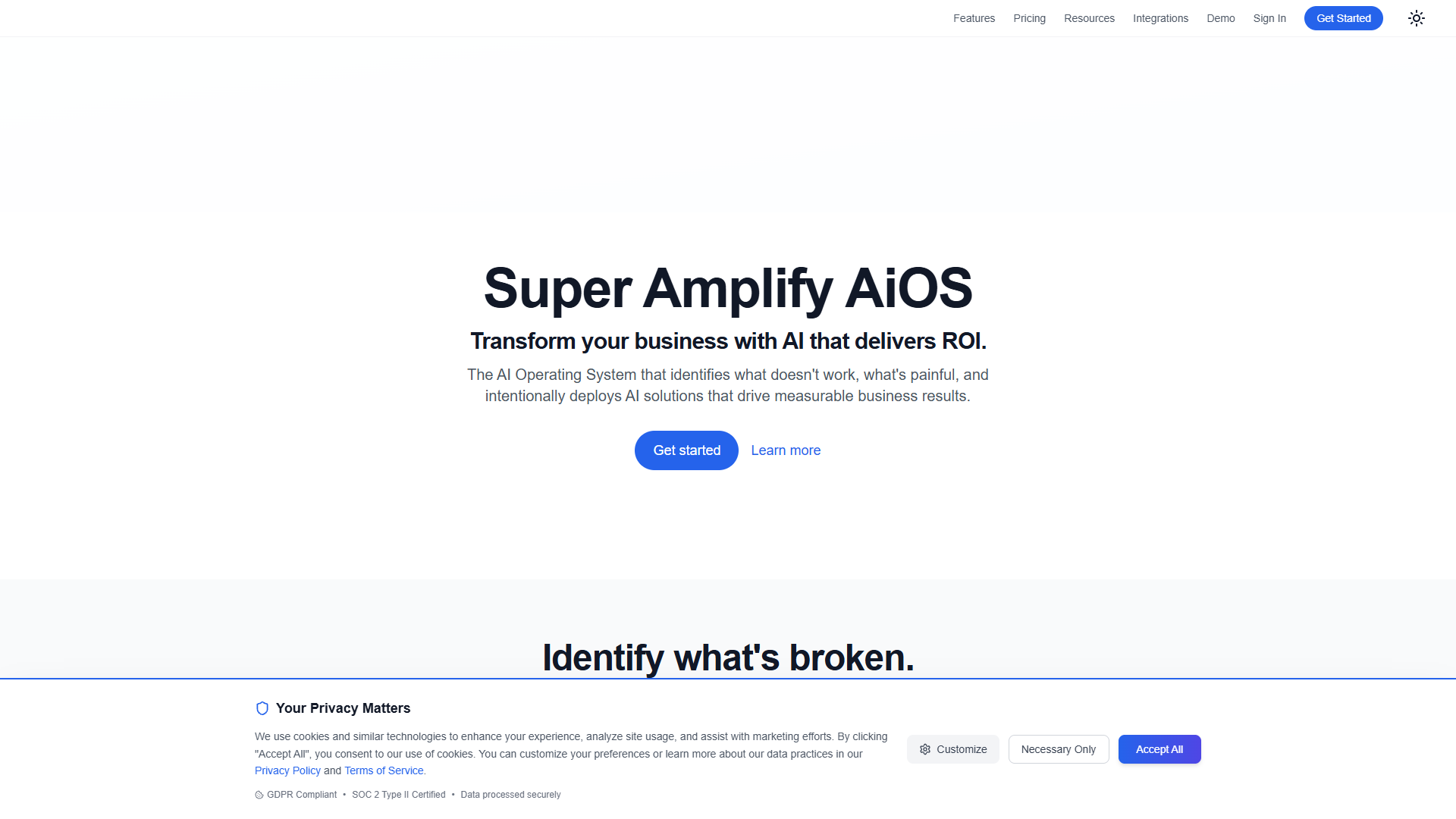 Super Amplify AiOS Super Amplify AiOS