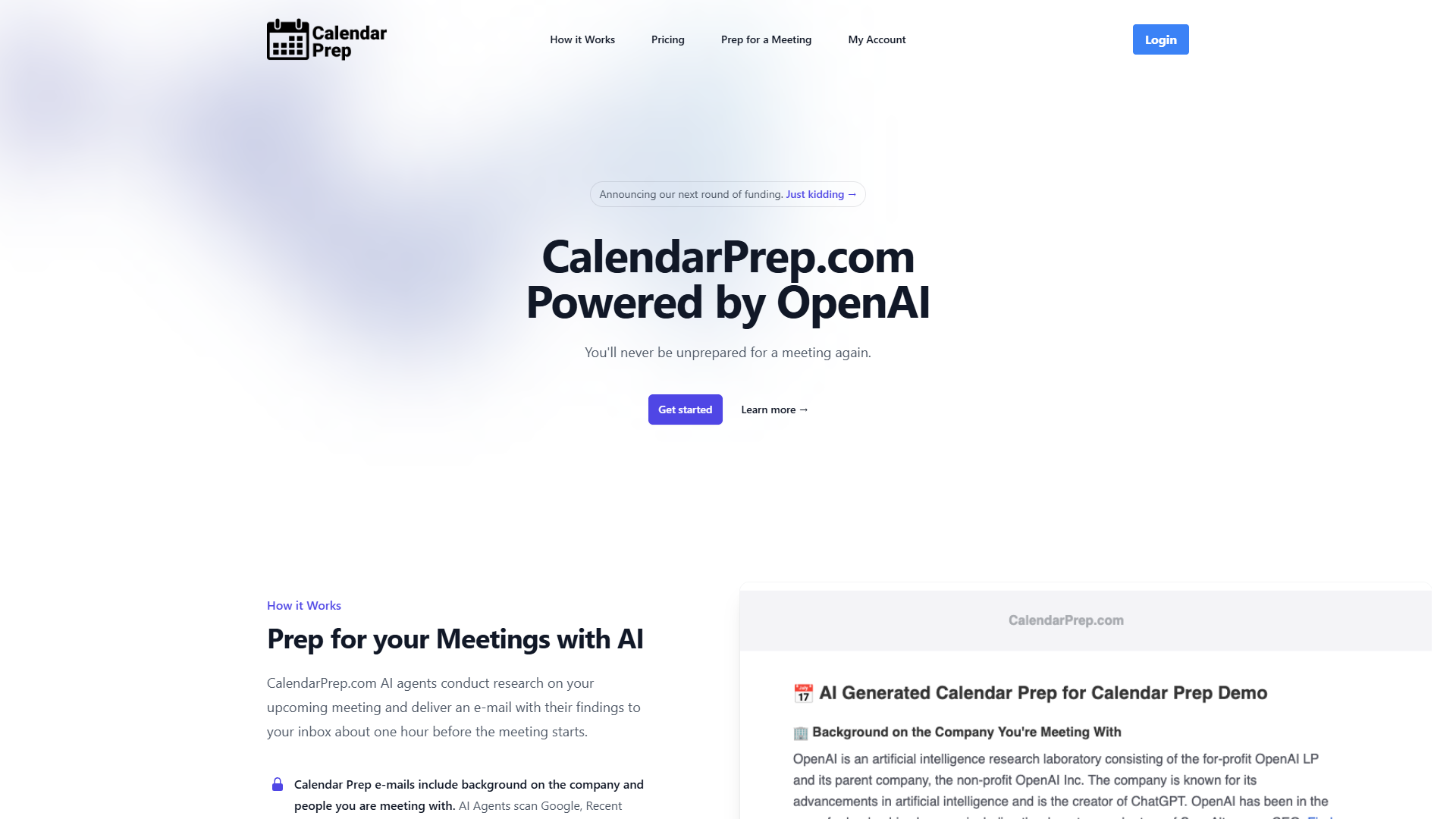 CalendarPrep CalendarPrep
