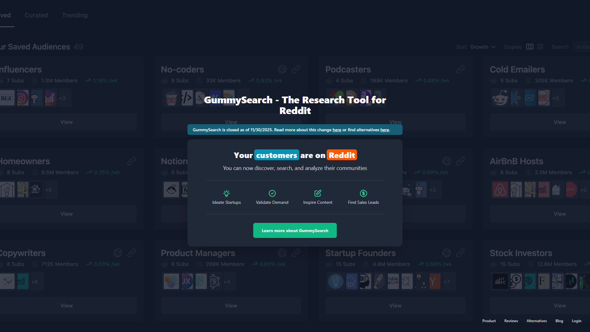 GummySearch for Reddit GummySearch for Reddit